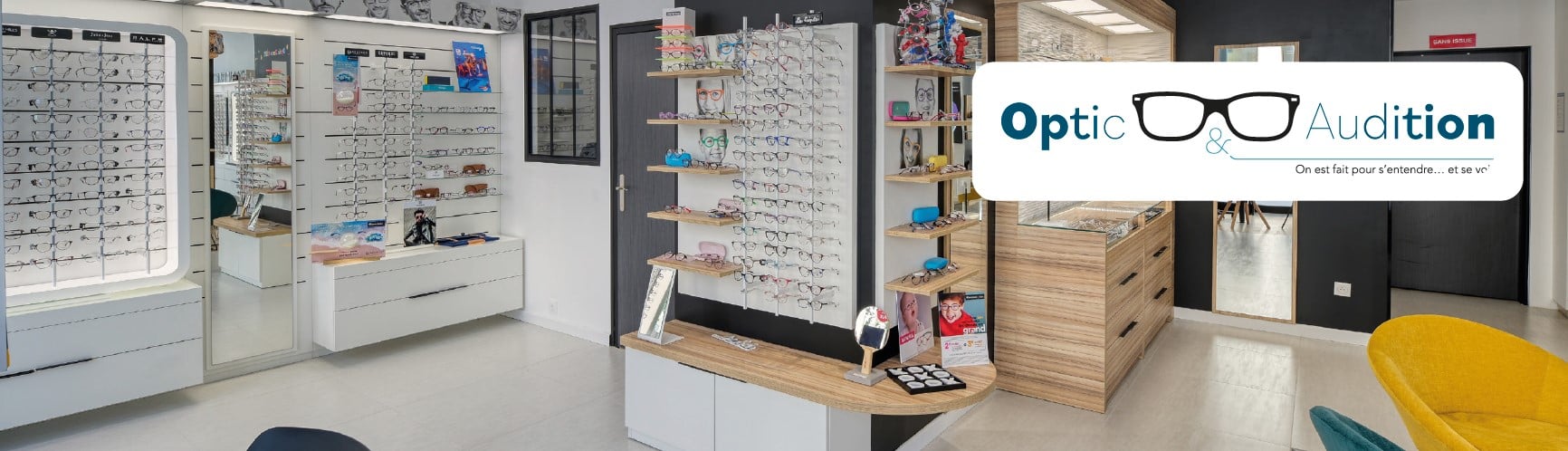 Intérieur du Magasin Optic&Audition à Gif-sur-Yvette Intérieur du Magasin Optic&Audition à Gif-sur-Yvette
